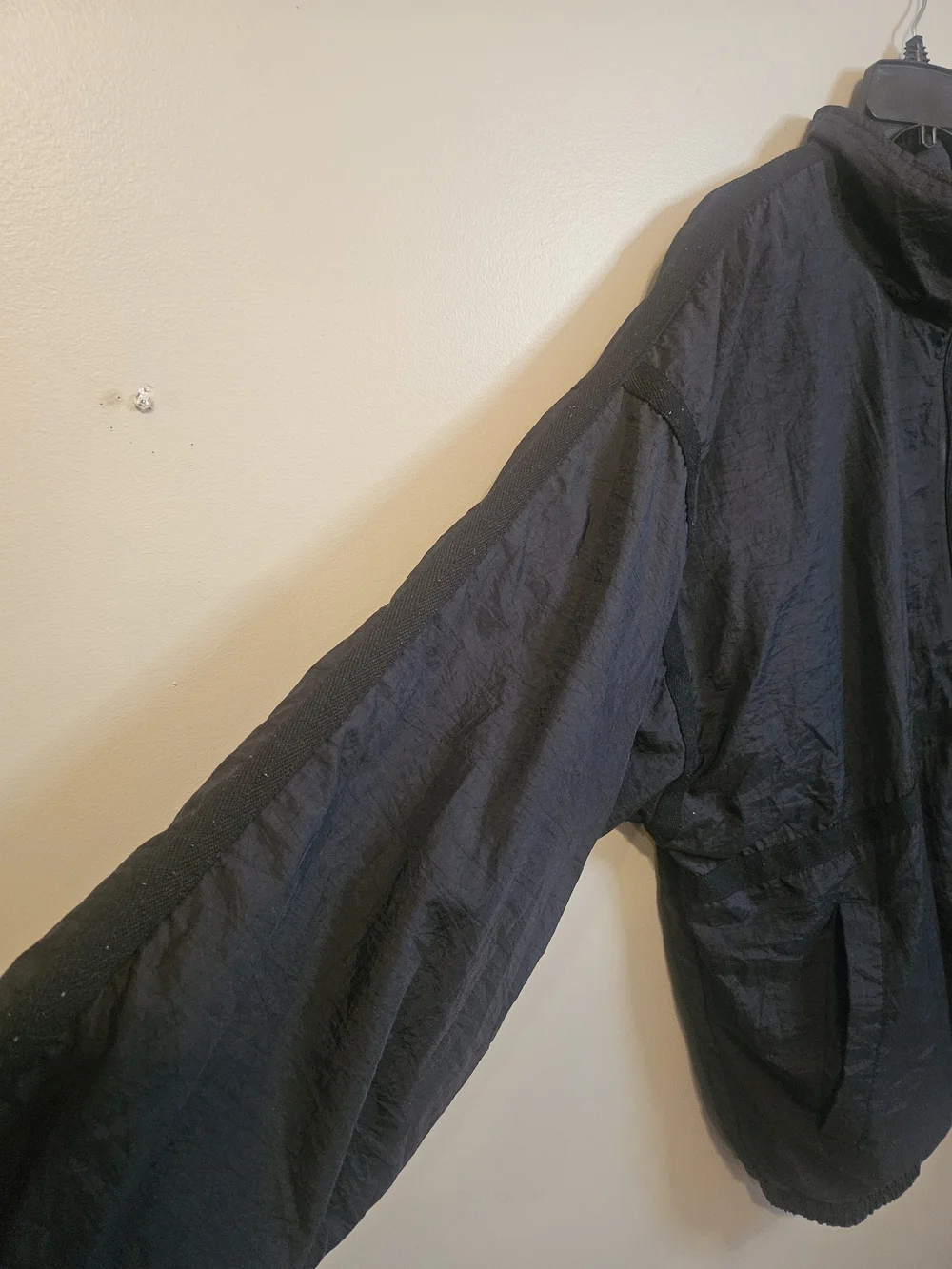 Vintage MacGregor Men's Lightweight Black Windbreaker Jacket